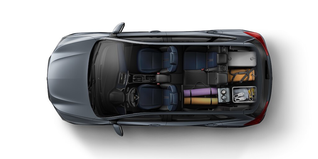 Distribución de espacio en Chevrolet Tracker, mejor SUV